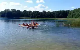 Regaty Kajakowe na jeziorze Osiecko 12