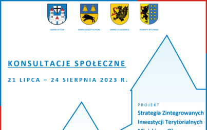 Zdjęcie do Konsultacje społeczne projektu Strategii Zintegrowanych Inwestycji Terytorialnych  Miejskiego Obszaru Funkcjonalnego Bytowa 2030+