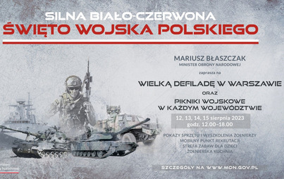Zdjęcie do Silna Biało-Czerwona - Święto Wojska Polskiego