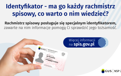 Zdjęcie do Identyfikator rachmistrza