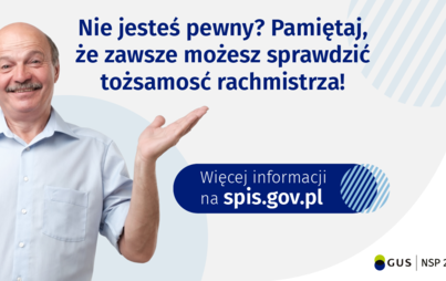 Zdjęcie do Jak zweryfikować rachmistrza spisowego?