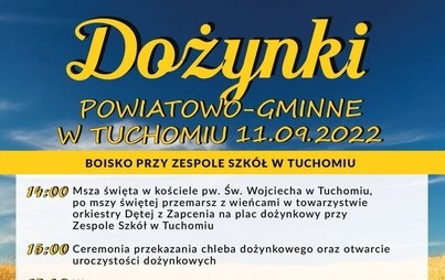 Zdjęcie do Dożynki Powiatowo-Gminne w Tuchomiu