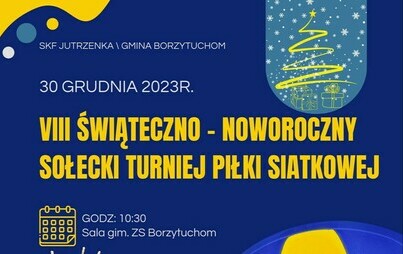 Zdjęcie do VIII Świąteczno - Noworoczny Sołecki Turniej Piłki Siatkowej