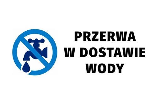 Przerwa w dostawie wody - grafika