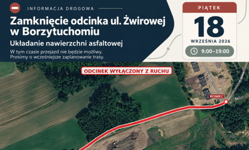 droga wyłączona z ruchu