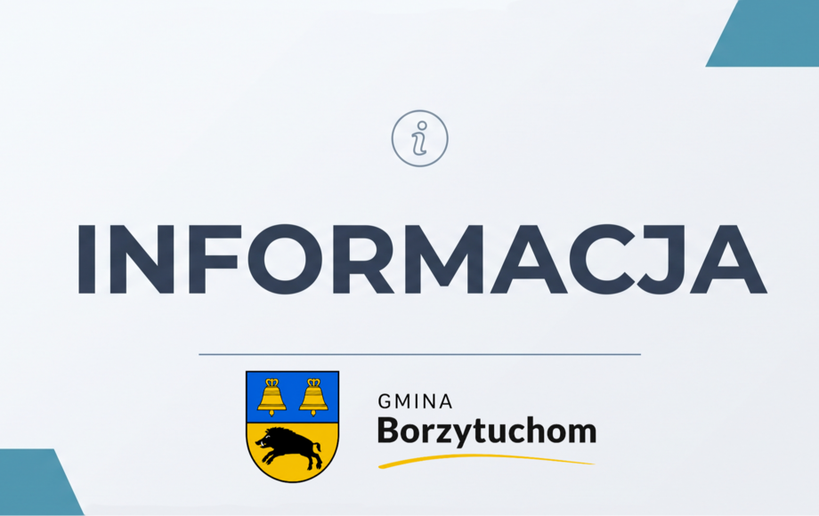 Przedłużony został termin pracy w trybie wewnętrznym Referatu Rozwoju Gospodarczego i Inwestycji Urzędu Gminy Borzytuchom.